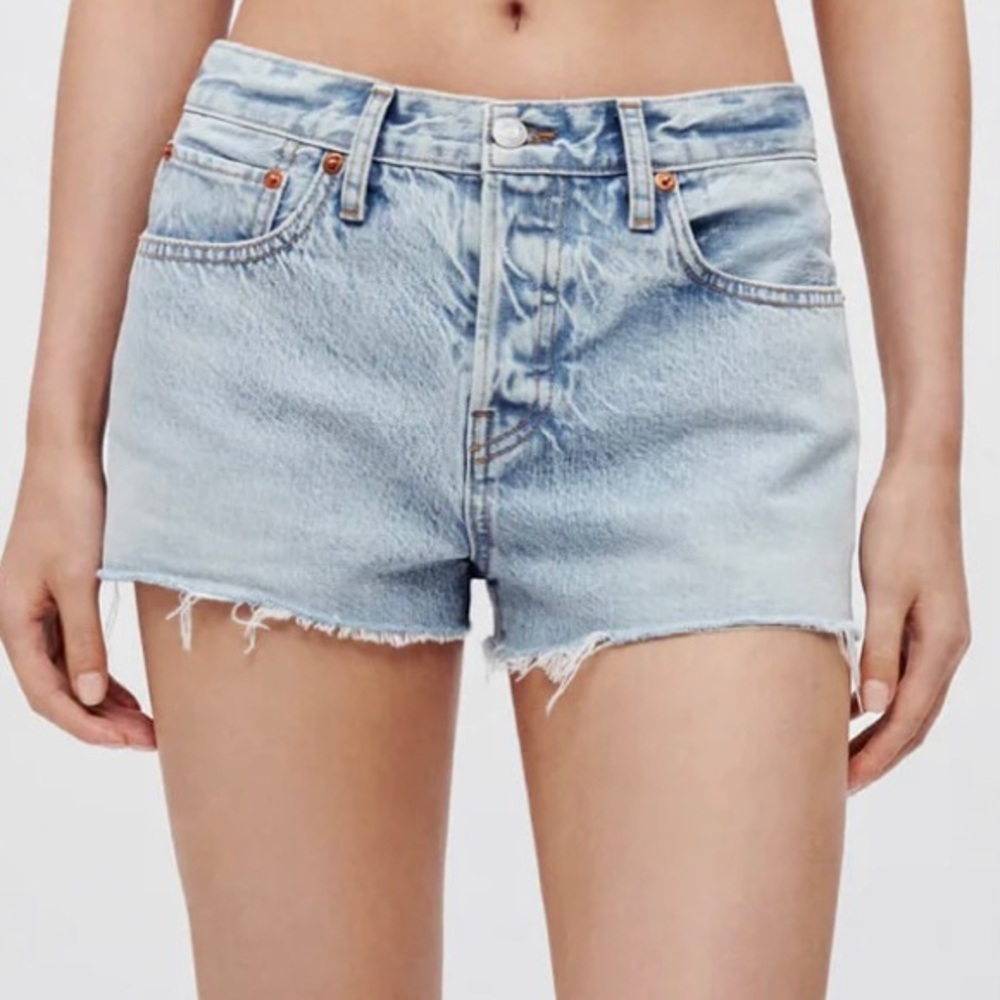RE/DONE Mid Rise Relaxed Short